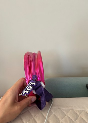 Beden Renk Pembe LOL Baskılı Çocuk beslenme Okul Çantası