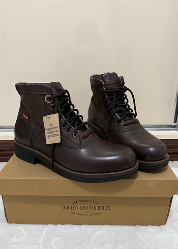 Levis Kahverengi Deri Erkek Bot