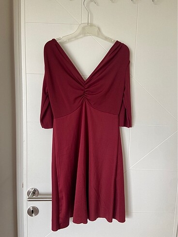 Zara Bordo Elbise