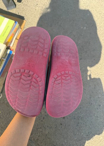 Diğer Kız Çocuk Pembe Kauçuk Terlik Velcro