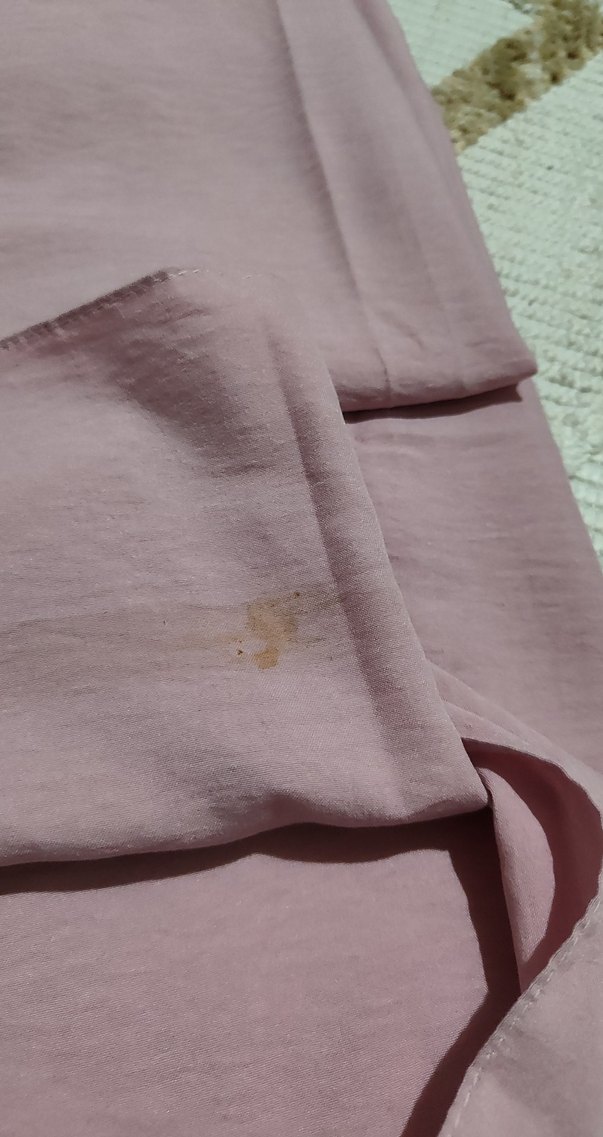 açık pembe pamuk jaz şal - Görsel 2