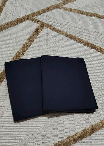 pamuk vual şal lacivert - Görsel 2