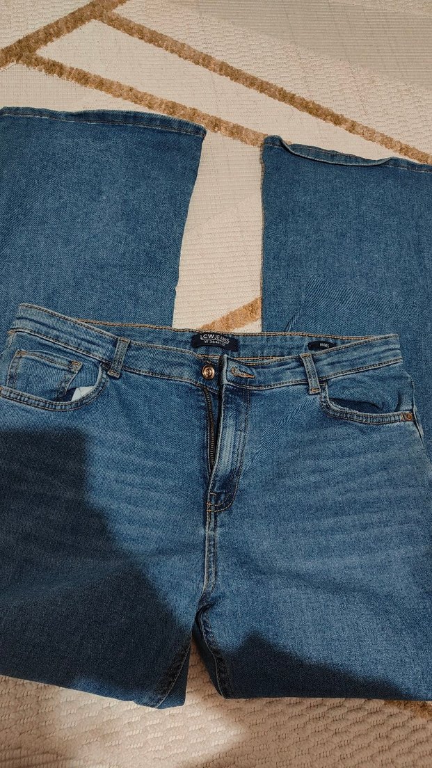 Kadın LCW İspanyol paça kot pantolon - Görsel 4