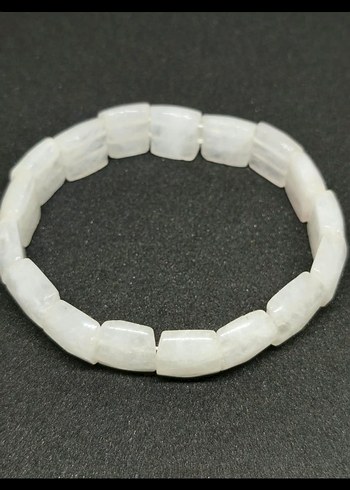 Accessorize  Minimal Kristal Kuvars Beyaz Tasli Bileklik