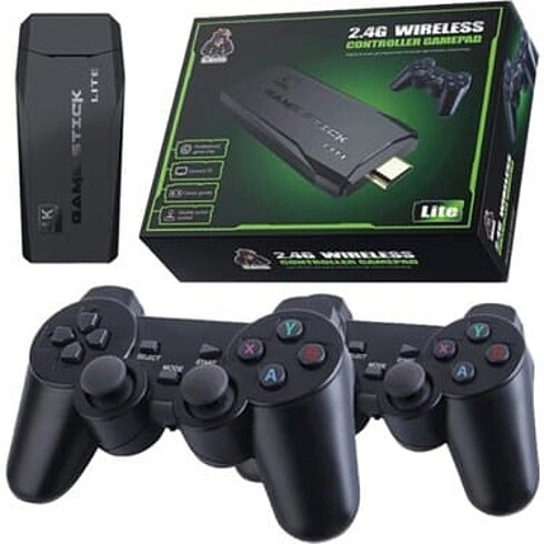 Game Stick Lite ? 4K Retro TV Oyun Konsolu (2 Kollu)