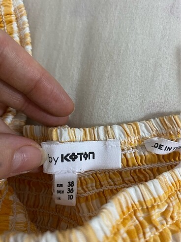 Koton Turuncu crop