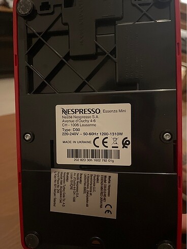  Beden Nespresso Essenza Mini D30