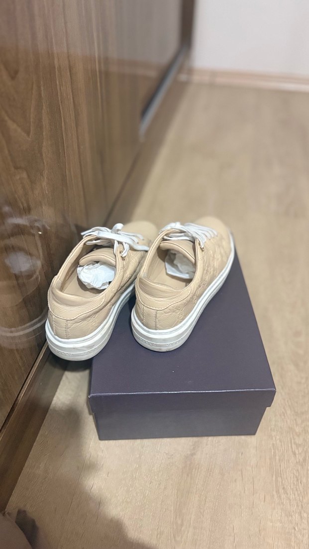VAKKO ORJİNAL Bej Deri Sneaker — görsel 7/12