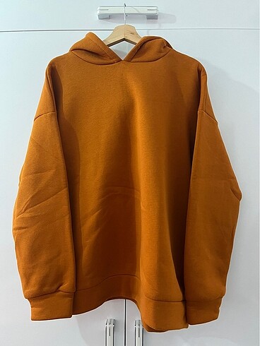 Kiremit rengi sweatshirt