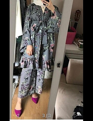 Zara Kimono Takım pantolonlu takım