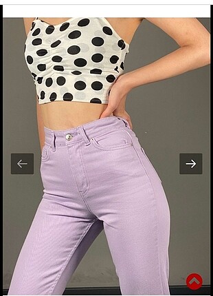 Lila mom jean