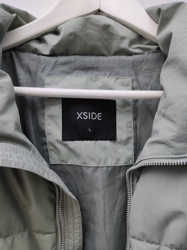 açık yesil erkek Kışlık  Mont - Görsel 2