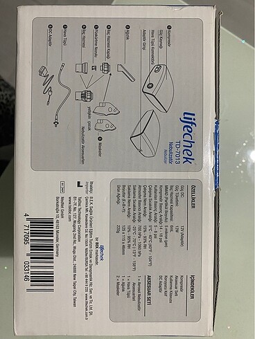 Diğer Lifecheck nebulizatör