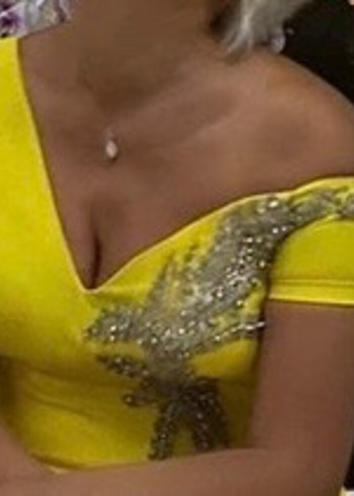 SARI ABİYE  ELBİSE - Görsel 2