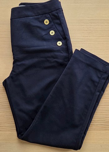Mango Lacivert Pantolon