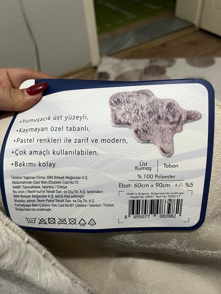 Kürklü Bej Mini Kısa Kürk - Görsel 4