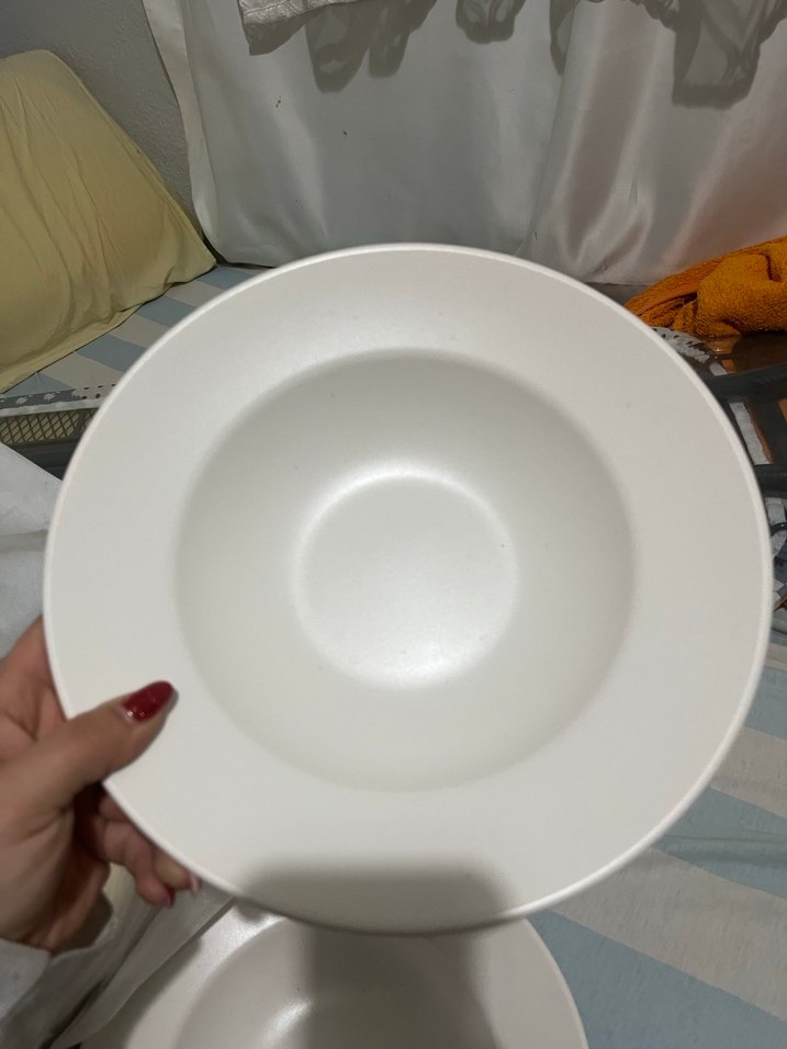 Beyaz Derin Tabak Seti - Görsel 4