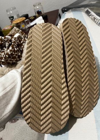 Kürklü Kadın Bohem Dolgu Topuk Ev Terliği - Görsel 4