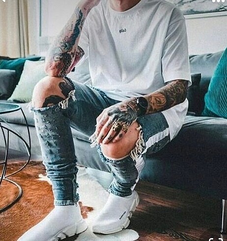 Jack & Jones Mavi Glenn Jean Pantolon 32/32