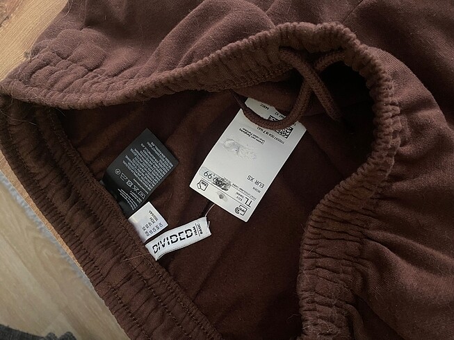 xs Beden H&M kadın oversize eşofman Altı Xs