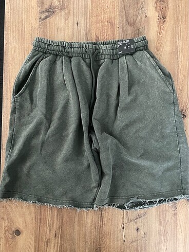 Pull & Bear Basic Şort Haki M