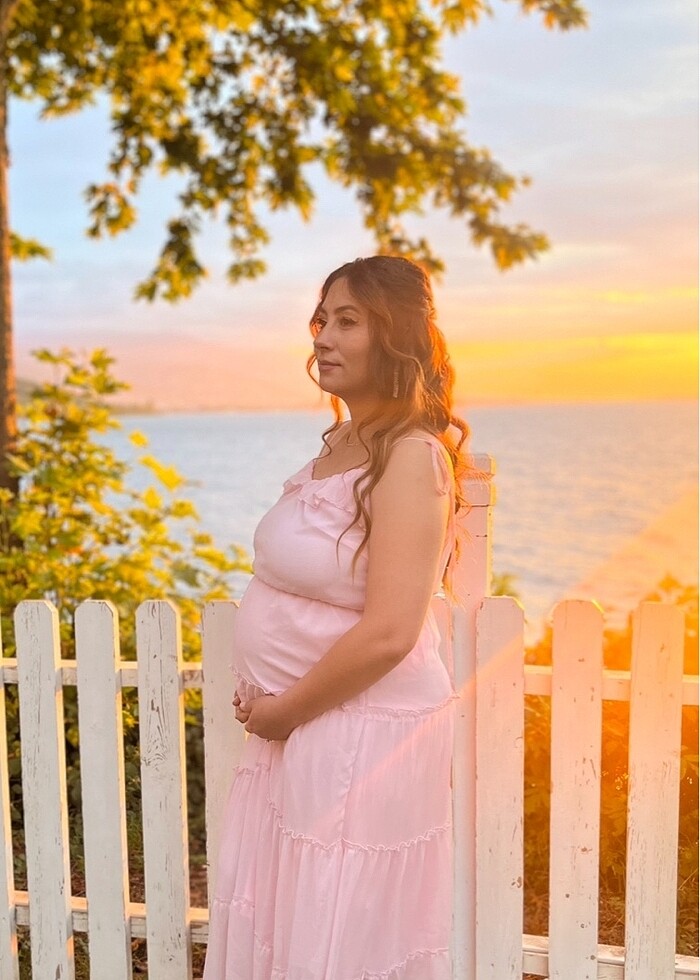 Şifon elbise - Görsel 2