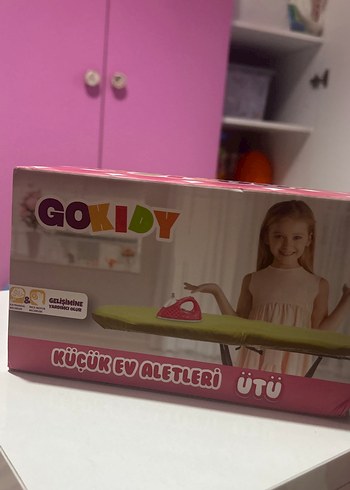 Gokidy Küçük Ev Aletleri Ütü Oyuncak - Görsel 2