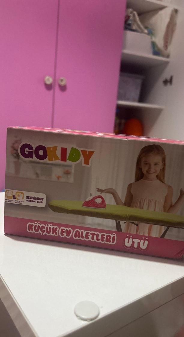 Gokidy Küçük Ev Aletleri Ütü Oyuncak - Görsel 2