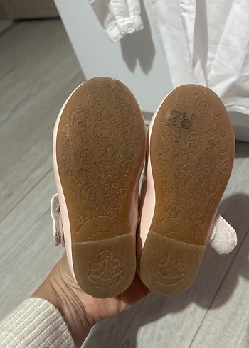 Kız Çocuk Pembe Fiyonk Detaylı Babet - Görsel 3