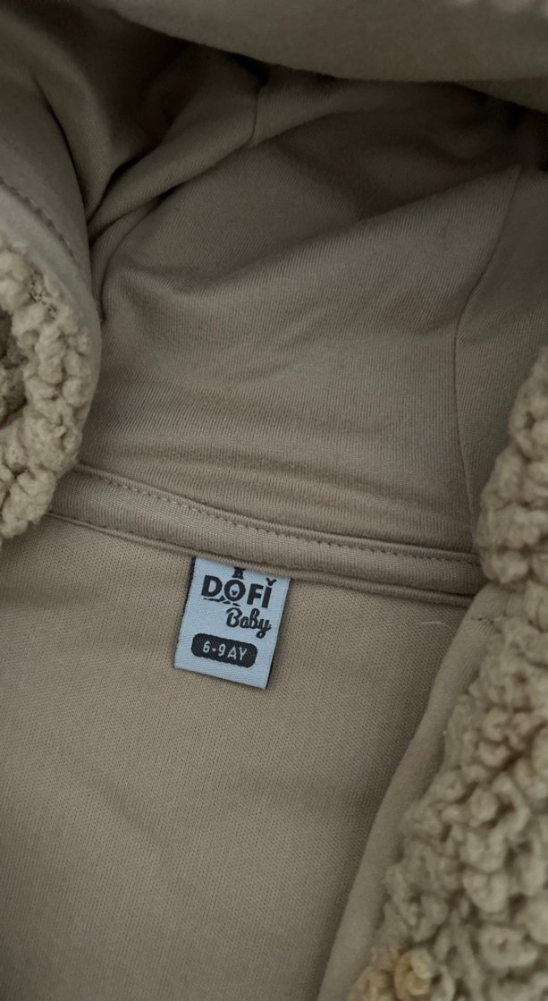 Kahverengi Kürklü Bebek Tulumu - Görsel 2