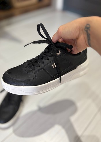 Orjinal siyah Kadın Spor Ayakkabı - Görsel 3