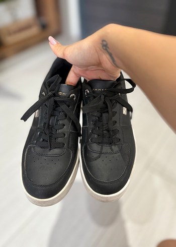 Orjinal siyah Kadın Spor Ayakkabı - Görsel 4