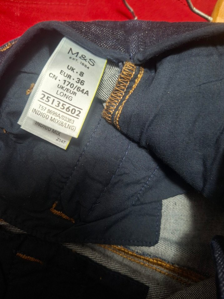 Koyu Lacivert Rahat Kesim Denim Pantolon — görsel 5/6