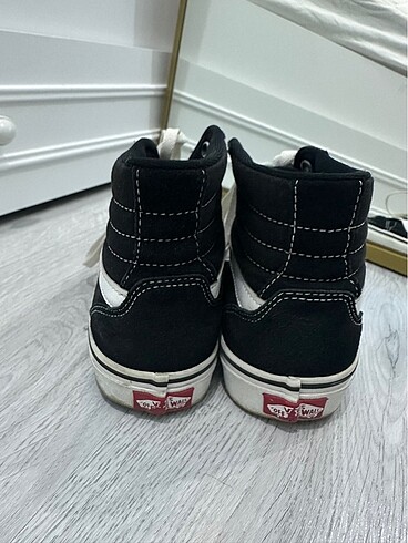 36,5 Beden siyah Renk orijinal vans