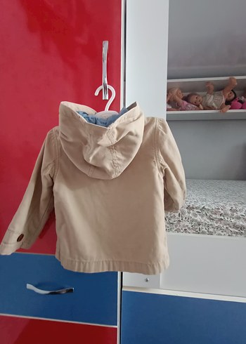 18-24 Ay Beden camel Renk trençkot çocuk unisex