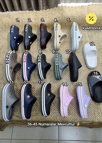 Crocs ürünü