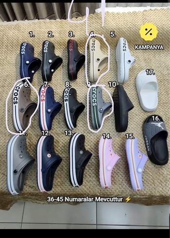 Crocs ürünü