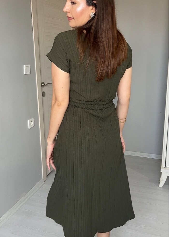 Midi boy elbise - Görsel 2