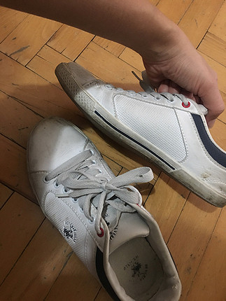 38 Beden beyaz Renk Polo beyaz spor ayakkabı