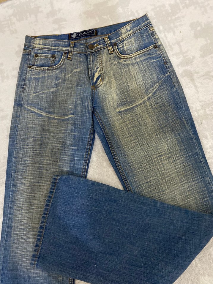 Mavi Vintage Pantolon — görsel 4/5