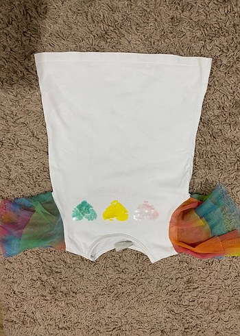 LCW Kız Çocuk Renkli ve Payetli Tişörtler - Görsel 8