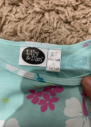 LCW Kız Çocuk Renkli Kısa Kollu Elbise - Görsel 4