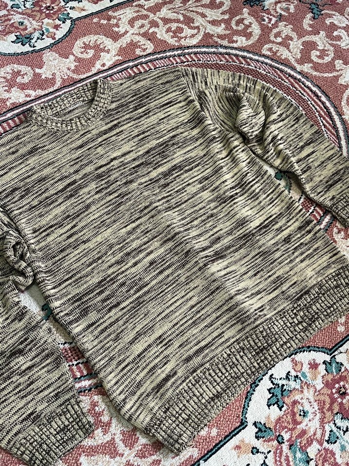 Vintage Melanj Triko Kazak — görsel 2/3