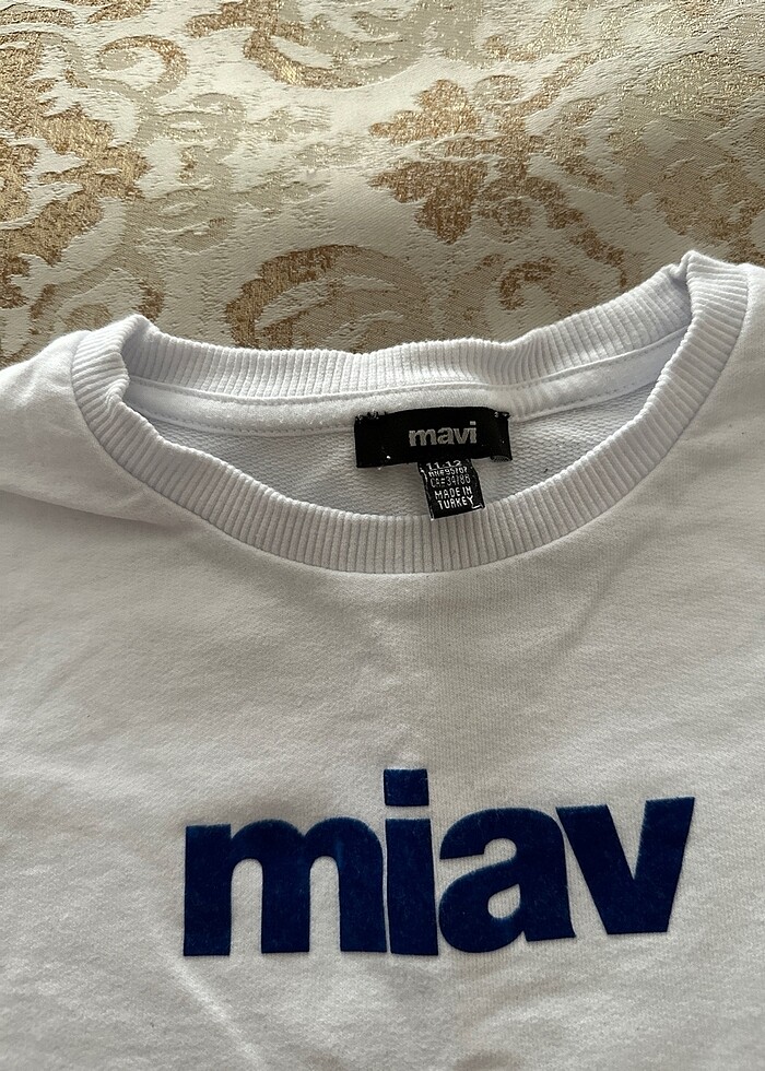 Mavi ???? çocuk sweat - Görsel 2