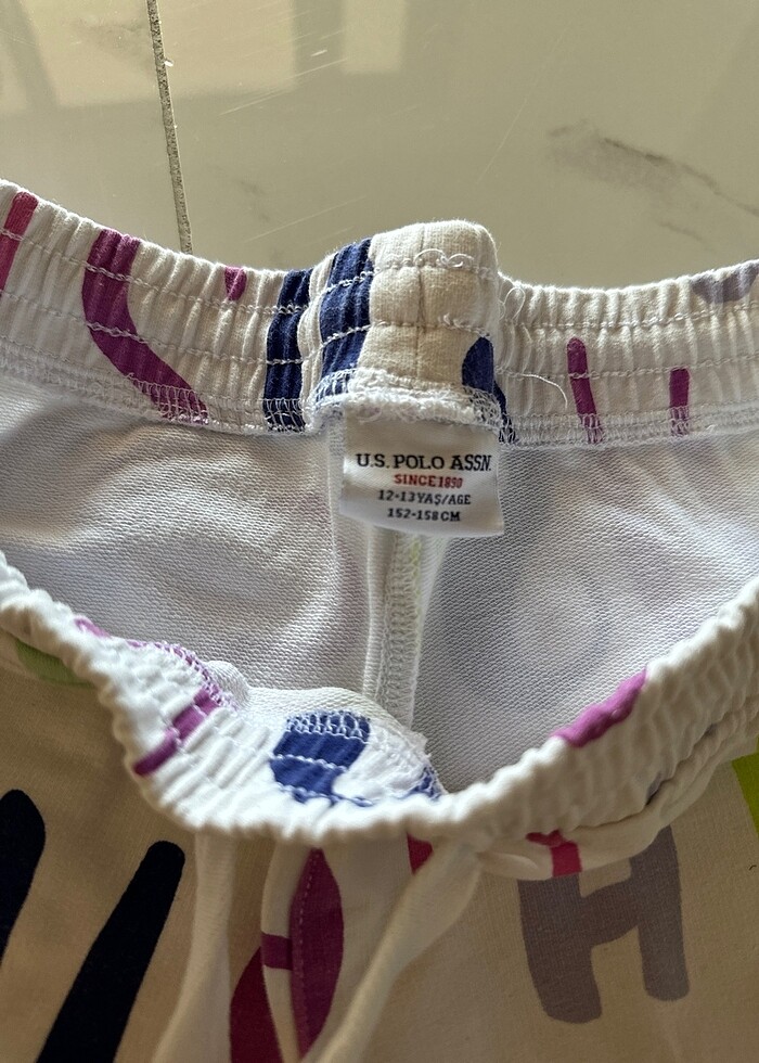 U. Polo kız çocuk şort - Görsel 2