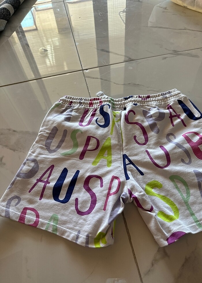 U. Polo kız çocuk şort - Görsel 3