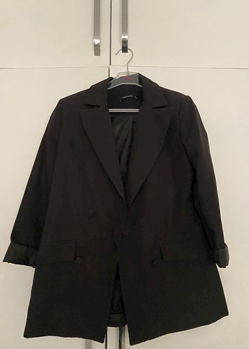 Trendyol & Milla Sikligin Simgesi Siyah Oversize Blazer Ceket