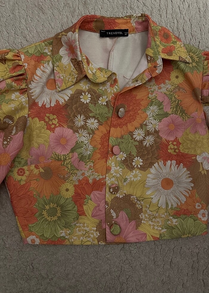 Balon kol gömlek - Görsel 4