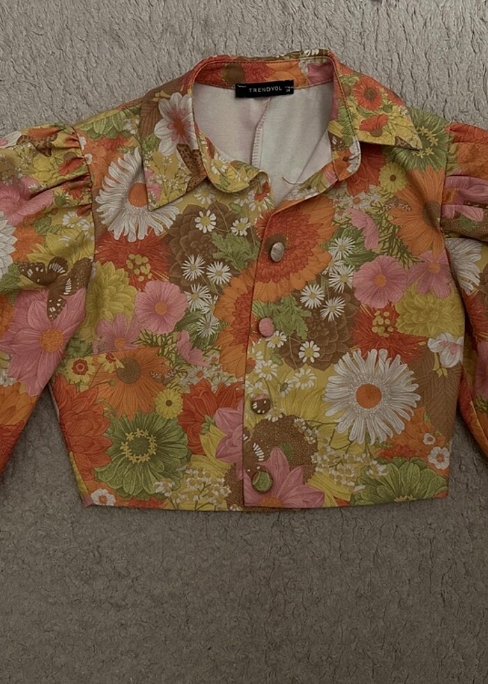 Balon kol gömlek - Görsel 2