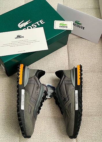43 Beden ????????YENİ ÜRÜN???????? LACOSTE???? ELİTE ACTİVE PREMİUM GRİ-
